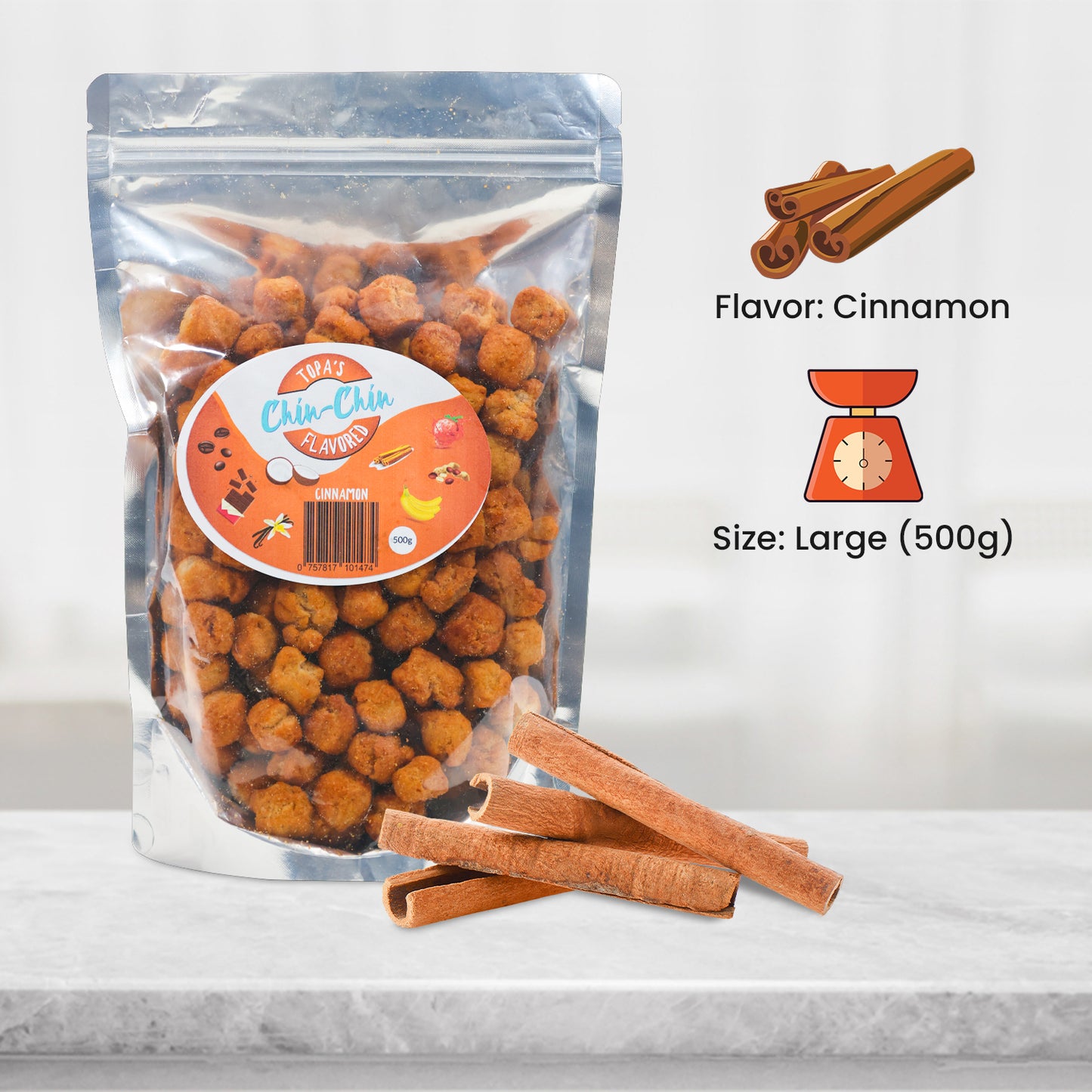 Flavored Chin Chin | Large | Variety Flavors