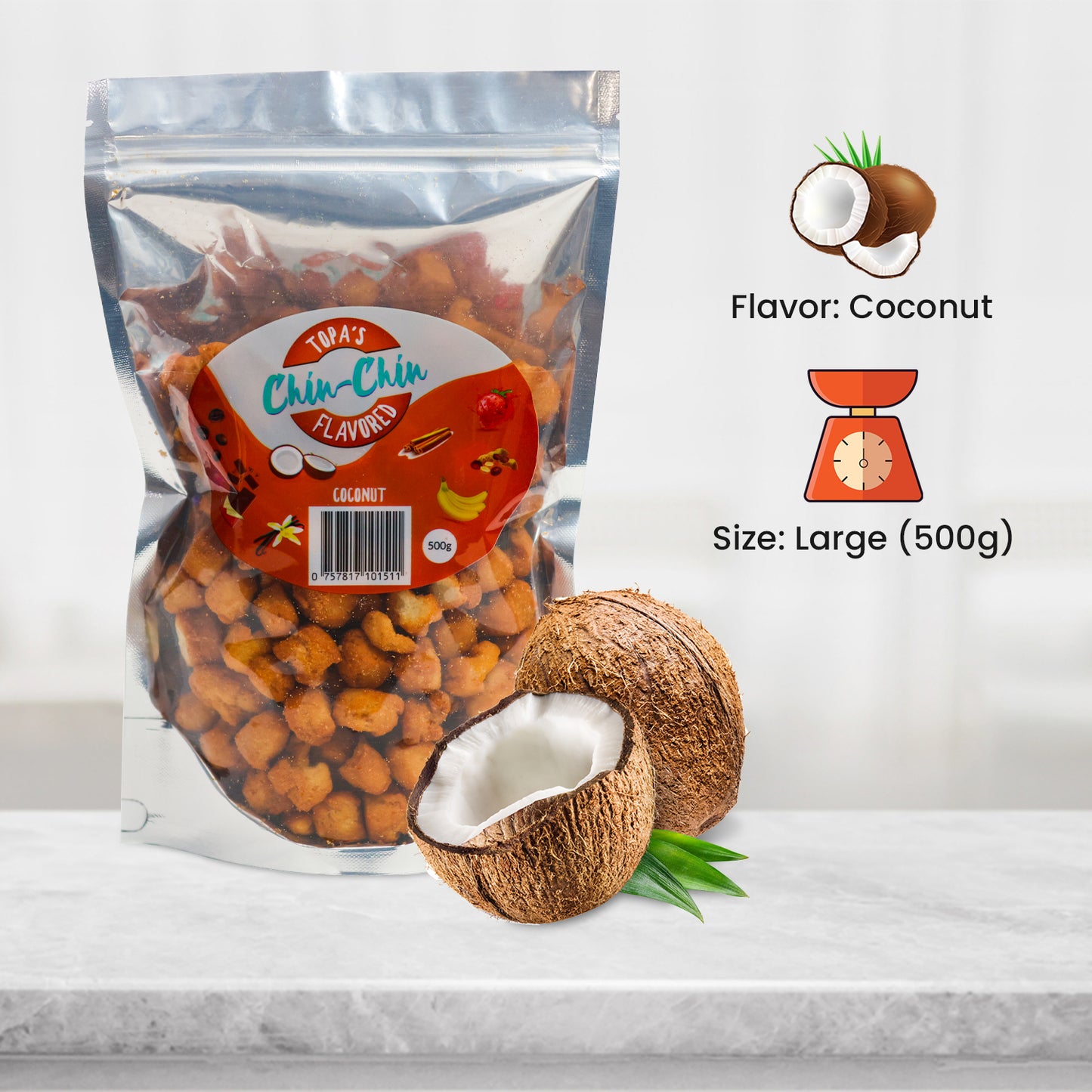 Flavored Chin Chin | Large | Variety Flavors