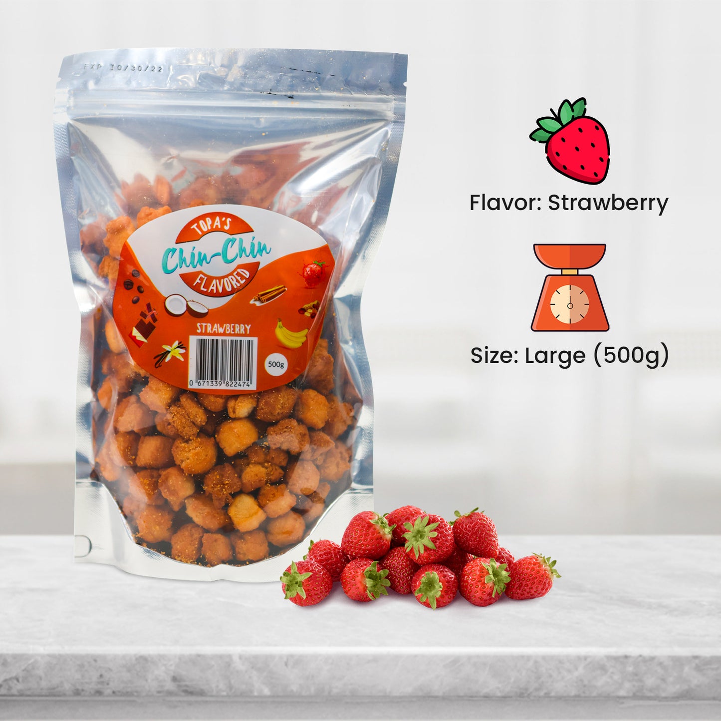 Flavored Chin Chin | Large | Variety Flavors